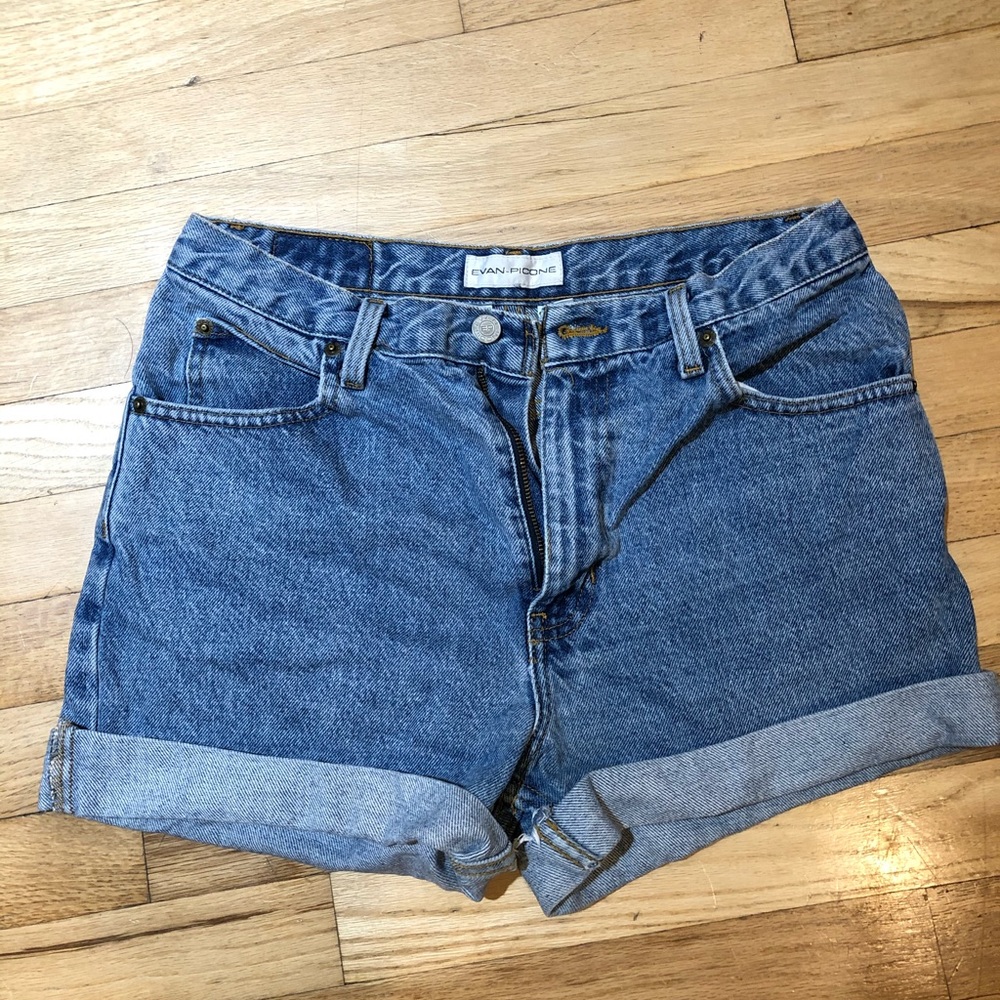 Denim shorts size 8